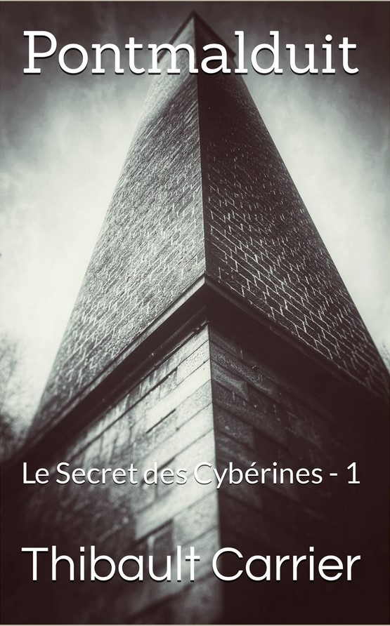 Grande tour sombre sur ciel inquiétant.